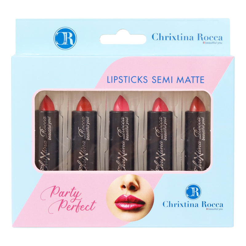Chrixtina Rocca Beautiful You Party Perfect Lipstick 5 Pcs Set