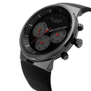 BLADE Indie Gun 3565G5ANN PVD Gun Plated SS Case and Silicon Strap Watch-xpressionsstyle