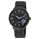 BLADE Jazz Noir 3576G4NNN SS Case & SS/Ceramic Band Date Men's Watch-xpressionsstyle
