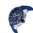 BLADE Bolt 3584G5ZBB SS Case and Blue Silicone Strap Men's Watch-xpressionsstyle