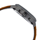 BLADE Bare 3613G1NND Black SS Case Tan Leather Strap Men's Watch-xpressionsstyle