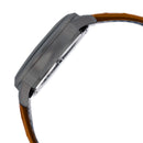 BLADE Bare 3613G1NND Black SS Case Tan Leather Strap Men's Watch-xpressionsstyle