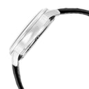 BLADE Bare 3613G1SNN SS Case Black Leather Strap Men's Watch-xpressionsstyle