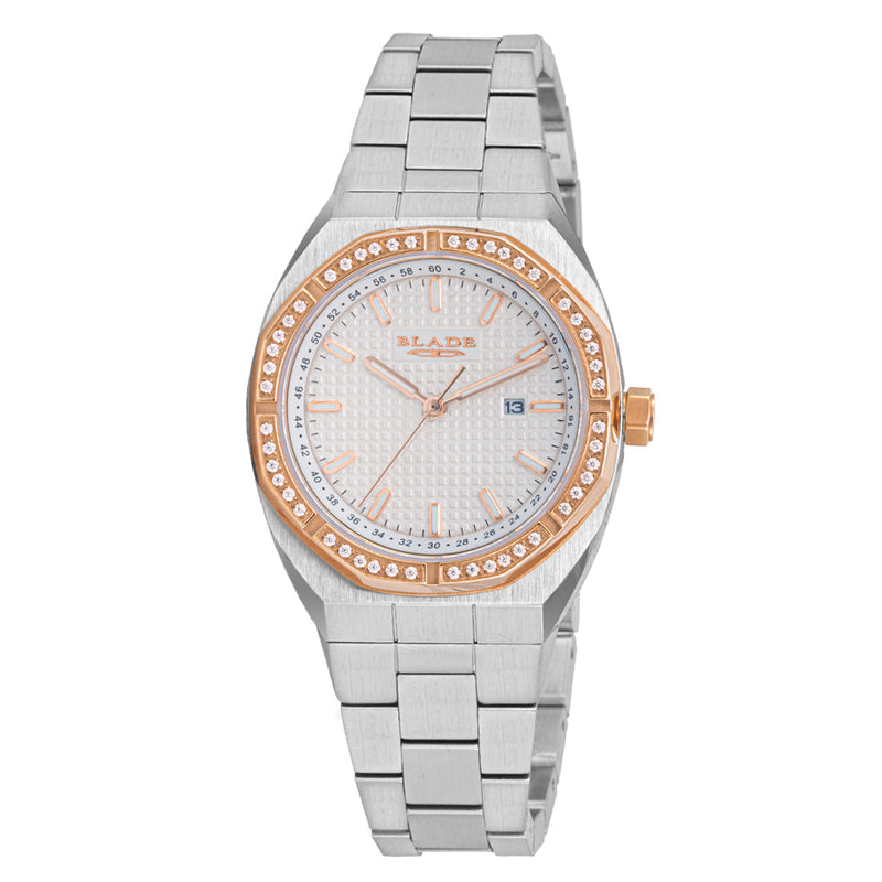 Amazon.com: Simone Chic Stand Out Get Noticed! Big Face Ladies Bejeweled  Rubber Iced Out Colorful Watch with Genuine Rhinestone Diamond Accents -  Touch of Female Celebrity Glamour - ST10385 Luggage : Simone