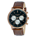 BLADE Alpha Crimson 3663G1RNO SS & Leather Strap Multifunction Men's Watch-xpressionsstyle