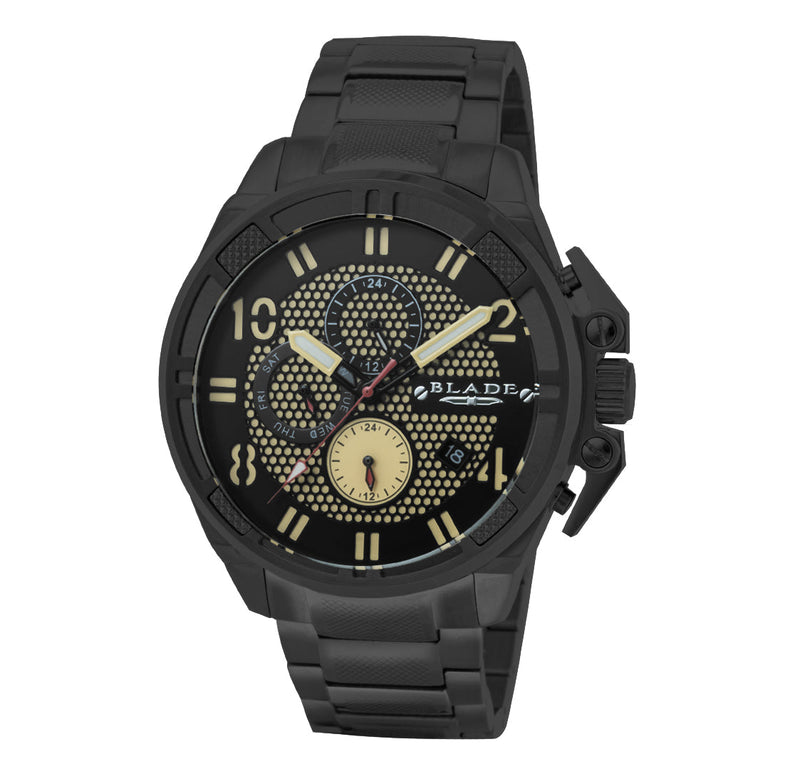 BLADE Crossfire Web Noir 3676G2NNN Men's Watch - Front