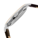 BLADE Wanderer Bichrome 3683G1UBO SS & Leather Date Men's Watch-xpressionsstyle