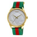 BLADE Green-Red Retro-Fútbol Special Edition NATO Strap Watch-xpressionsstyle