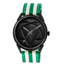 BLADE White-Green Retro-Fútbol Special Edition NATO Strap Watch-xpressionsstyle