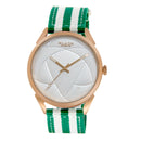 BLADE White-Green Retro-Fútbol Special Edition NATO Strap Watch-xpressionsstyle