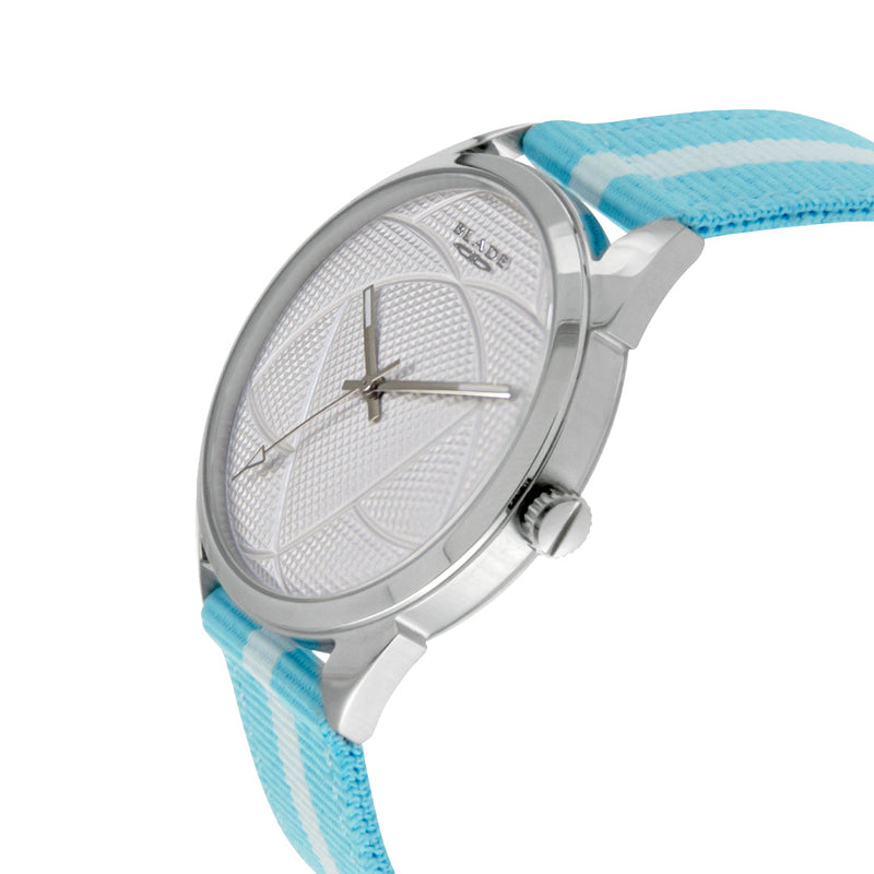 BLADE White-Blue Retro-Fútbol Special Edition NATO Strap Watch