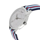 BLADE Navy Blue-Blue-Red-White Retro-Fútbol Special Edition NATO Strap Watch-xpressionsstyle