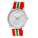 BLADE Red-Green-White Retro-Fútbol Special Edition NATO Strap Watch-xpressionsstyle