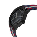 BLADE Navy Blue-Red-White Retro-Fútbol Special Edition NATO Strap Watch-xpressionsstyle
