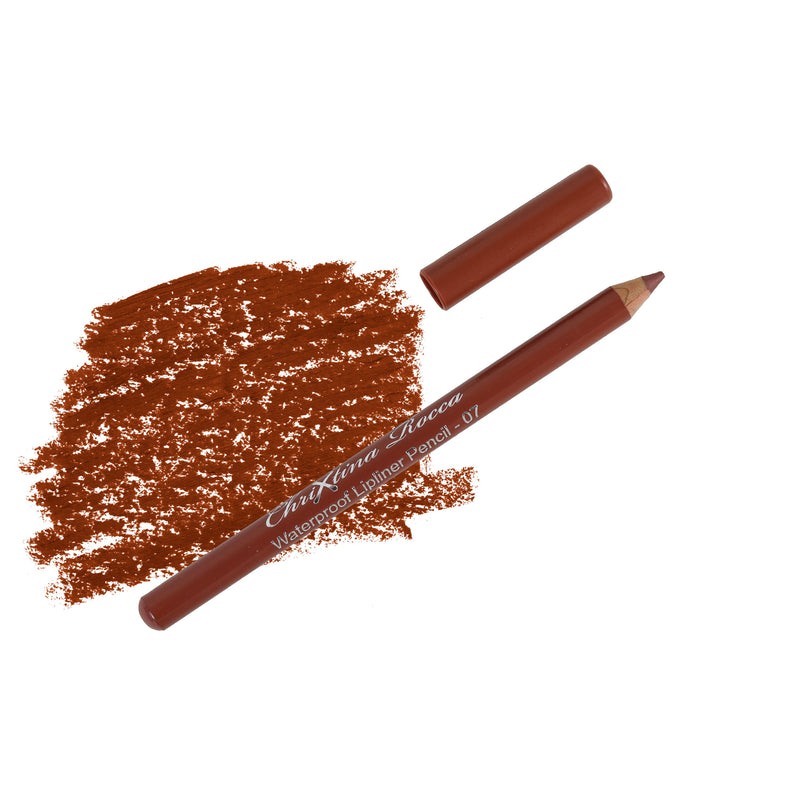 Chrixtina Rocca Waterproof Lip Liner Pencil 07 Caribbean Coffee