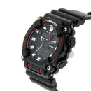 ELIZ ES8587G8NNN Black PU Case and Band Men's Sports Watch-xpressionsstyle