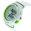 Eliz ATHLETE ES8593L8WWW White PU Case and Band Women's / Kids Watch-xpressionsstyle