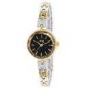 ELIZ ES8786L2TNT SS Caseback & Band 3-Hands Women's Watch-xpressionsstyle