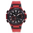 ELIZ ES8790G8RRR PU Case & Strap Analog-Digital Men's Watch-xpressionsstyle