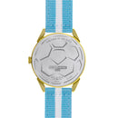 BLADE White-Blue Retro-Fútbol Special Edition NATO Strap Watch-xpressionsstyle