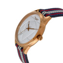 BLADE Navy Blue-Red-White Retro-Fútbol Special Edition NATO Strap Watch-xpressionsstyle