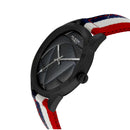 BLADE Navy Blue-White-Red Retro-Fútbol Special Edition NATO Strap Watch-xpressionsstyle