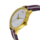 BLADE Navy Blue-Red-White Retro-Fútbol Special Edition NATO Strap Watch-xpressionsstyle