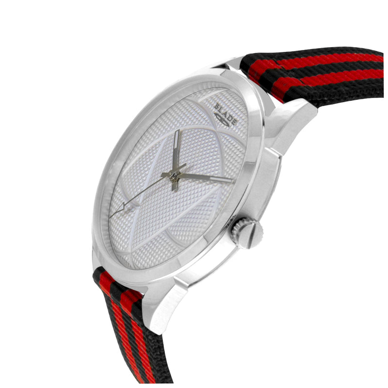 BLADE Black-Red Retro-Fútbol Special Edition NATO Strap Watch